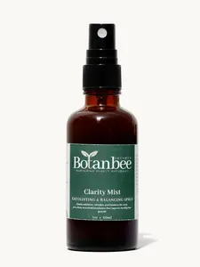 Exfoliating and Balancing Scalp Spray for Buildup and Itch relief with Clarifying Witch Hazel, Willow Bark & Green Tea - 2oz by Botanbee Organics Haircare scalp stimulator