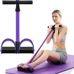 Multifunctional Resistance Bands with 6 Tubes, Workout Bands, Home Workout Equipment, Durable Stretching Band, Natural Latex Stretching Equipment for Abdomen, Waist, Arms and Legs, Perfect for Weight Loss and Fitness Training