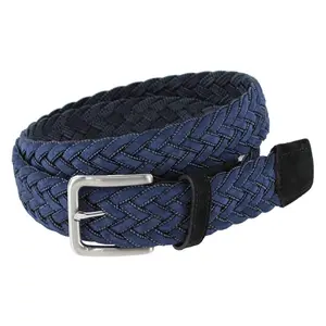 Trafalgar Apollo Italian Braided Suede Versatile Belt, Sueded Leather Belts
