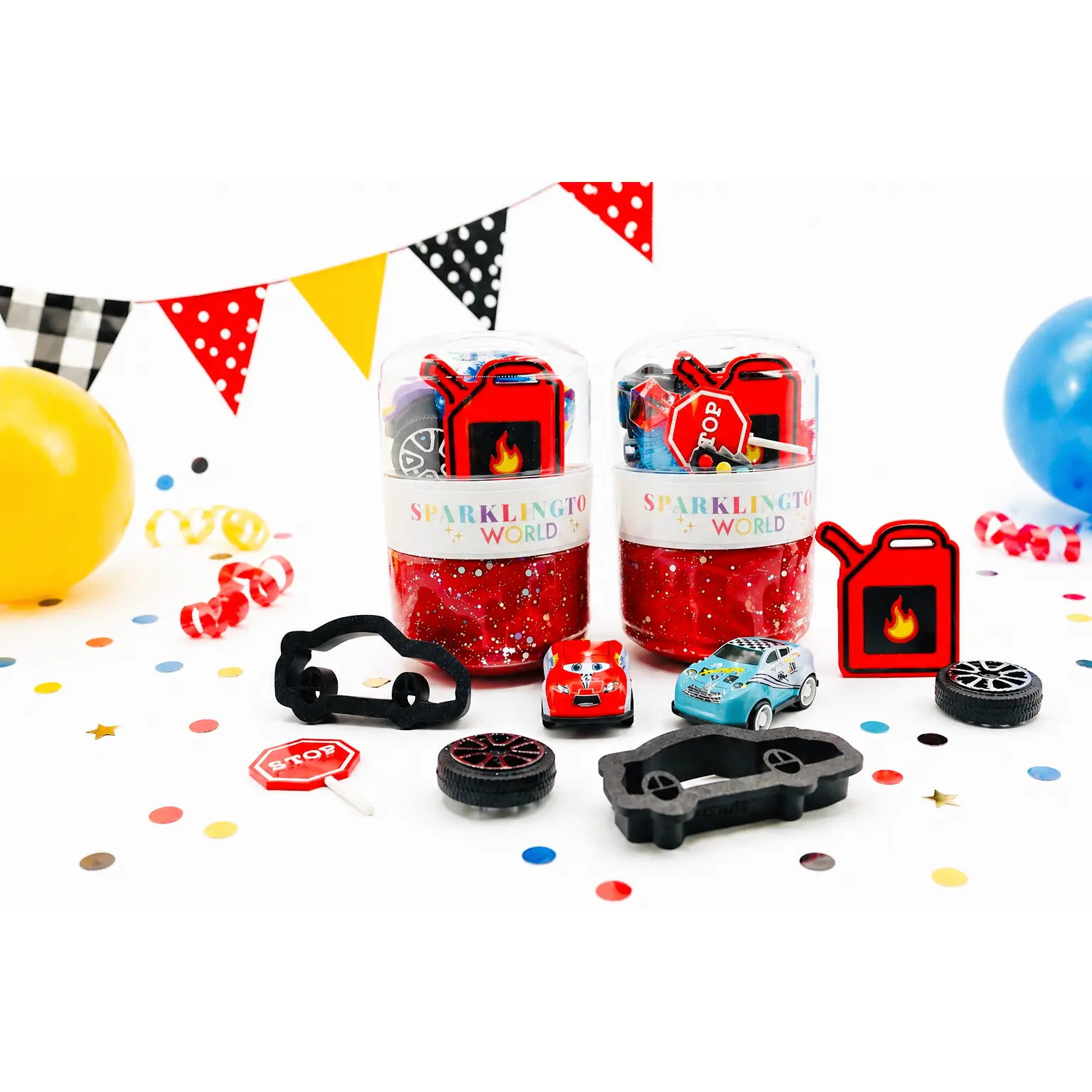 Car On-The-Go Playdough Jar