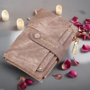 Women's Half-fold Short Wallet 2026 New Multi-functional Wallet Card Bag Integrated Fashionable Small Wallet