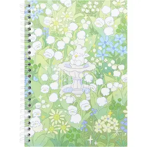 Sticker Book Collecting Album Sticker Storage Collection with 40 Sheets Blank Release Paper A5 Size Sticker Paper for Adult (GREEN-4)