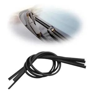 4-Pack Universal Windshield Wiper Blade Refills – 25.6-Inch Adjustable Silicone Rubber Strips for Frameless Wipers, DIY Car Accessories for Cars, Trucks & SUVs    #AutoUpgrade    #GadgetGoals