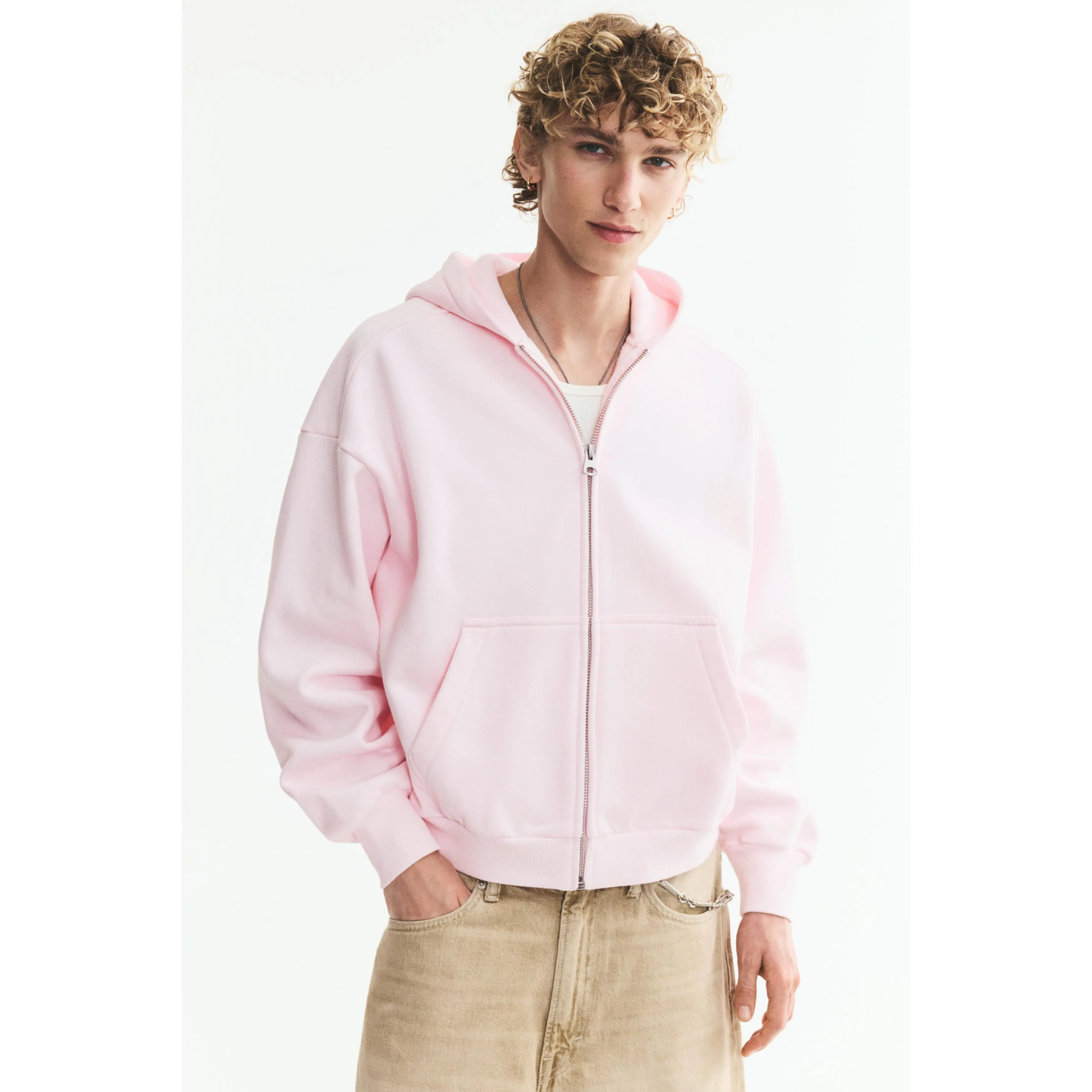 H&M Oversized Fit Zip-through hoodie