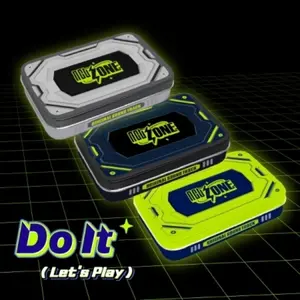 Nct Zone Soundtrack - Do It - Let's Play -Random Tin Case QR Card Version - incl. Coupon Card, Folded Poster Lyrics, 2 Photocards, 10 Agent Card pack + Card Holder  [DISCLESS DIGITAL] Photos, Poster, Asia - Import
