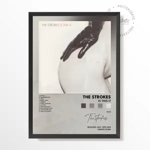 DICH - thestrokesIsThisItposter Poster - Unframed #375