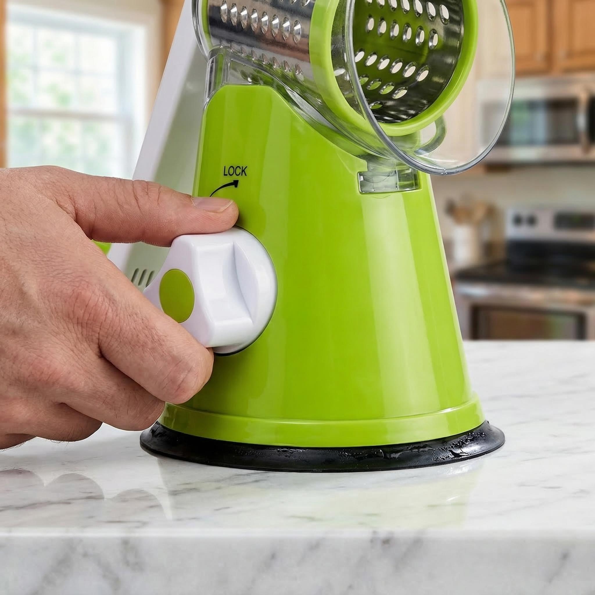 Multifunctional Peeler - Green Design with Multiple Attachments for Efficient Food Preparation