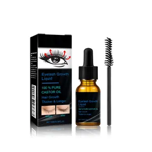 Castor Oil Mascara, Daily Natural Eyelash Curling, Beautiful Long-Lasting Mild Moisturizing, Advanced Flawless Skin Barrier Fusion