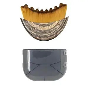 Lymphatic Face Brush for Jawline & Chin, Facial Lymphatic Massage Brush – Dry Brushing Tool for Jawline, Chin & Daily Skincare Routine