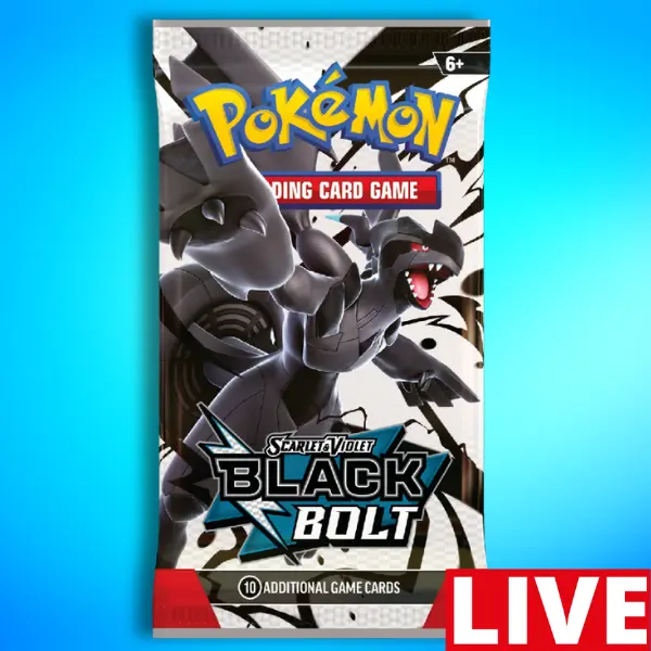 Black Bolt - Booster Pack (LIVE) Black Bolt - Booster Pack (LIVE)