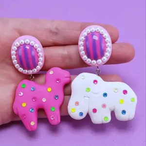 Animal Cookie Earrings