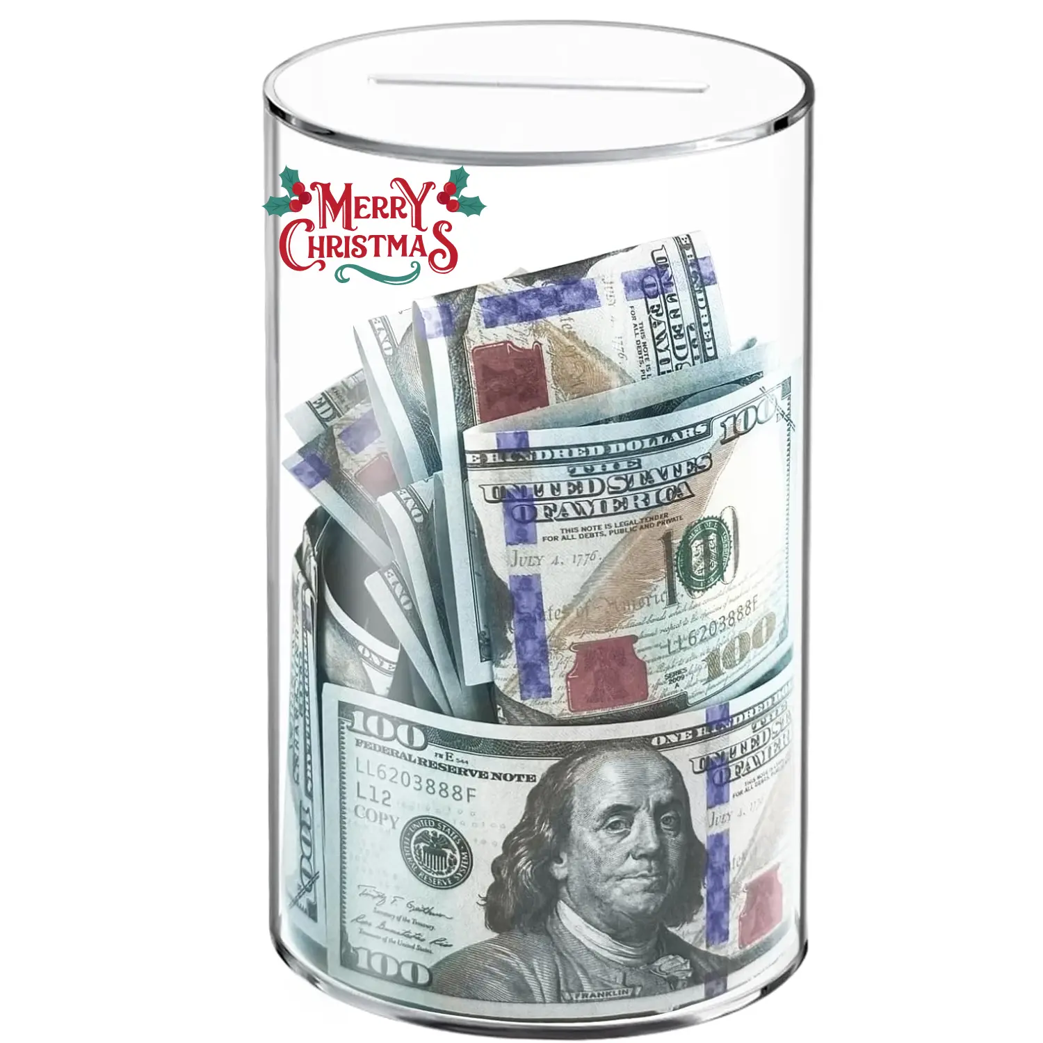 Large Adults Piggy Bank, Clear Piggy Bank for Adults/Kids