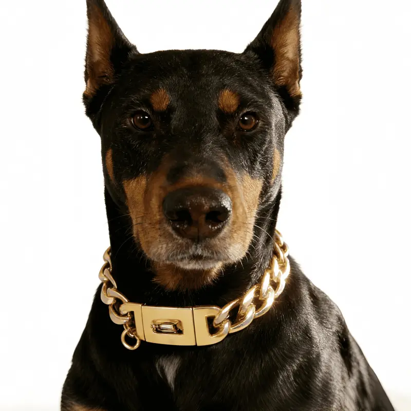 Dog ROTTWEILER アクセサリー Chain Rosario（SILVER）［ドッグチェーンロザリオ-23 Chain ROTTWEILER/Dog RWBC-08002 Rosario アクセサリー