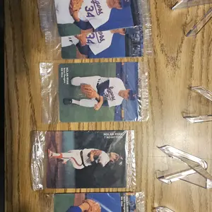 Nolan Ryan Trading Cards - Collectible Baseball Cards Featuring Nolan Ryan in Action from 1991 Mother's Cookie Collection Pack of 5 Cards
