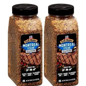 McCormick Grill Mates Montreal Steak Seasoning 29 oz Bold Flavor Gluten Free No MSG Added No Artificial Flavors