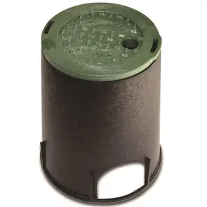 212 MAIN RVB Series NDS Box Valve - 6 in Round Hardware Valve, Snap-Lid Design, Thick Walls, Water-Tight Seal, Heavy-Duty Replacement Part