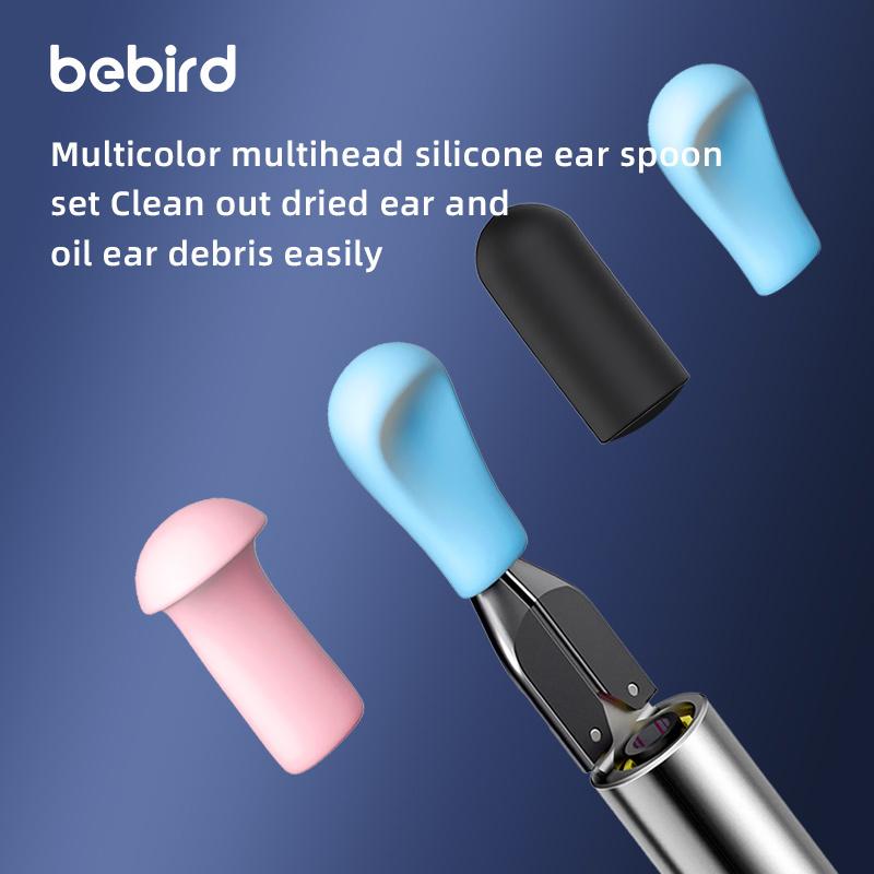Ear Wax Removal,Ear Cleaners with HD Otoscope &LED Light,Ear Camera Wax Removal & BEBIRD Ear Camera &Tweezers,Ear Wax Removal Kit for Ear Cleaning,Ear CanalCamera Cleaner for iOS Android