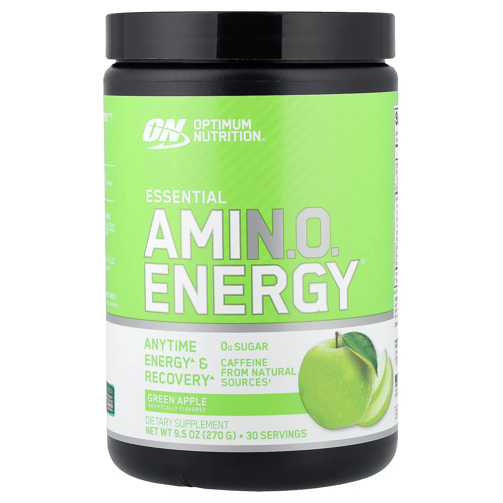 Optimum Nutrition Essential Amin.O. Energy®, Green Apple, 9.5 oz (270 g)