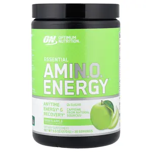Optimum Nutrition Essential Amin.O. Energy®, Green Apple, 9.5 oz (270 g)