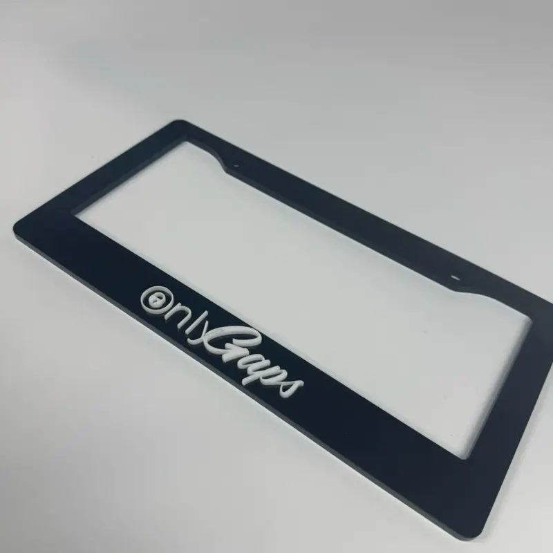 Custom License Plate Frames Custom License Plate Frames