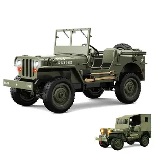 Remote Control Car, 2.4G 4WD Off-road RTR Crawler, Climbing Proportional Military Truck Vehicle, Adult Children's Toy