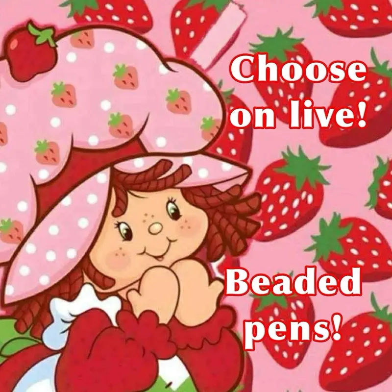 Custom Beaded Pens - Choose Your Design on Live - Perfect for Personalized Writing Tools