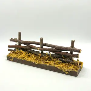 Wooden Branch Fence