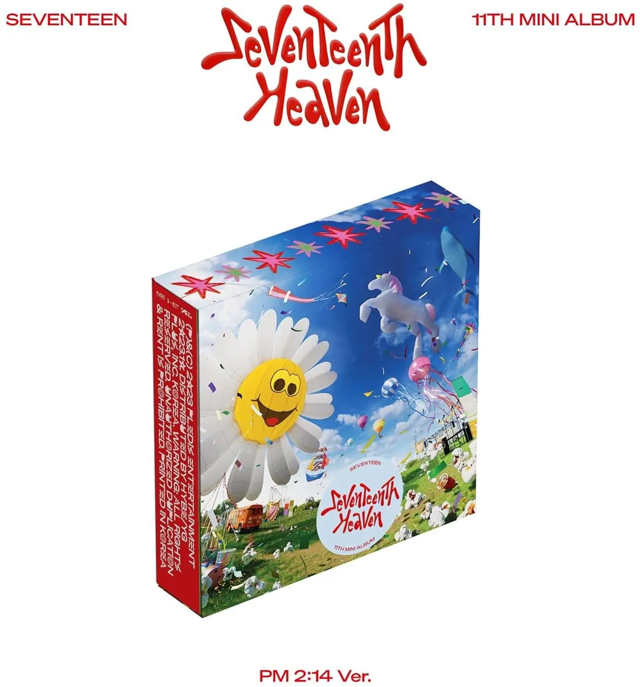 SEVENTEEN 11th Mini Album ‘SEVENTEENTH HEAVEN’[PM 2:14 Ver.] [Audio CD] SEVENTEEN