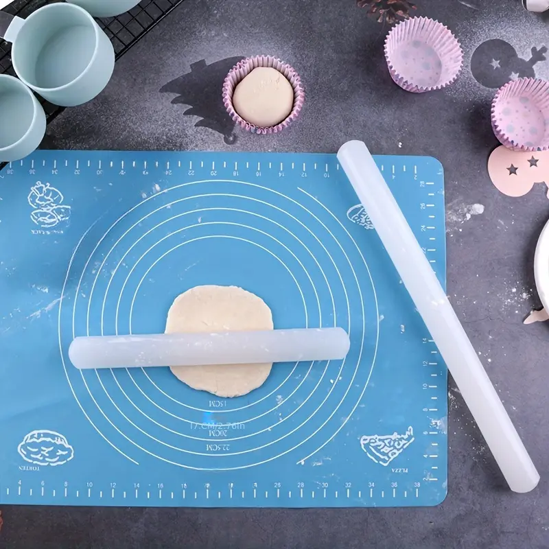 PP Non-stick Rolling Pin 23cm/9.06in，33cm/12.99in Household Non-stick Pastry Rolling Popsicle Rolling Pastry Rolling Pin