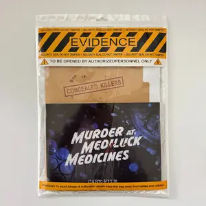 Cryptic Killers Unsolved Murder Mystery Game, Cold Case File Investigation Detective Evidence, Personal Date Night Party Game, Concealed Killers