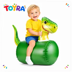 indoor And Outdoor Inflatable Bouncing AnimalJumpingToys, Ride On Animal Jumping Toys with Hand Pump,SturdyAnd Durable, Ideal Birthday Gift for Youngsters,Easter Gifts, Suitable forBoth Girls And Boys