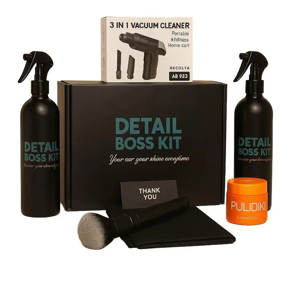 Detail Boss Kit – 6-in-1 Complete Car Detailing System
