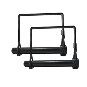 2 Pack Trailer Hitch Pin 3/8 x 4 Inch Zinc Coated Steel Towing Coupler Pin Quick Release Trailer Lock Pin for  Agricultural Equipment Towing PTO Shaft Heavy Duty Hitch Pin Trailer Safety Pin