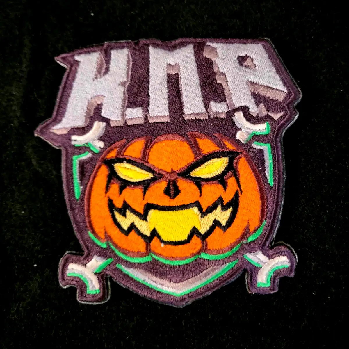 KMP PIRATE PUMPKIN JACK O'LANTERN PATCH