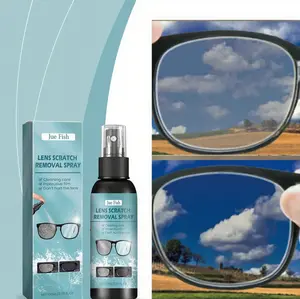 LensGenius Pro Lens Scratch Remover Pen - Advanced Eyeglass Repair Kit, 100ml Quick-Dry Formula, Safe for Coated Lenses, Restores Clarity to Glasses Sunglasses & Goggles Camera Cloth