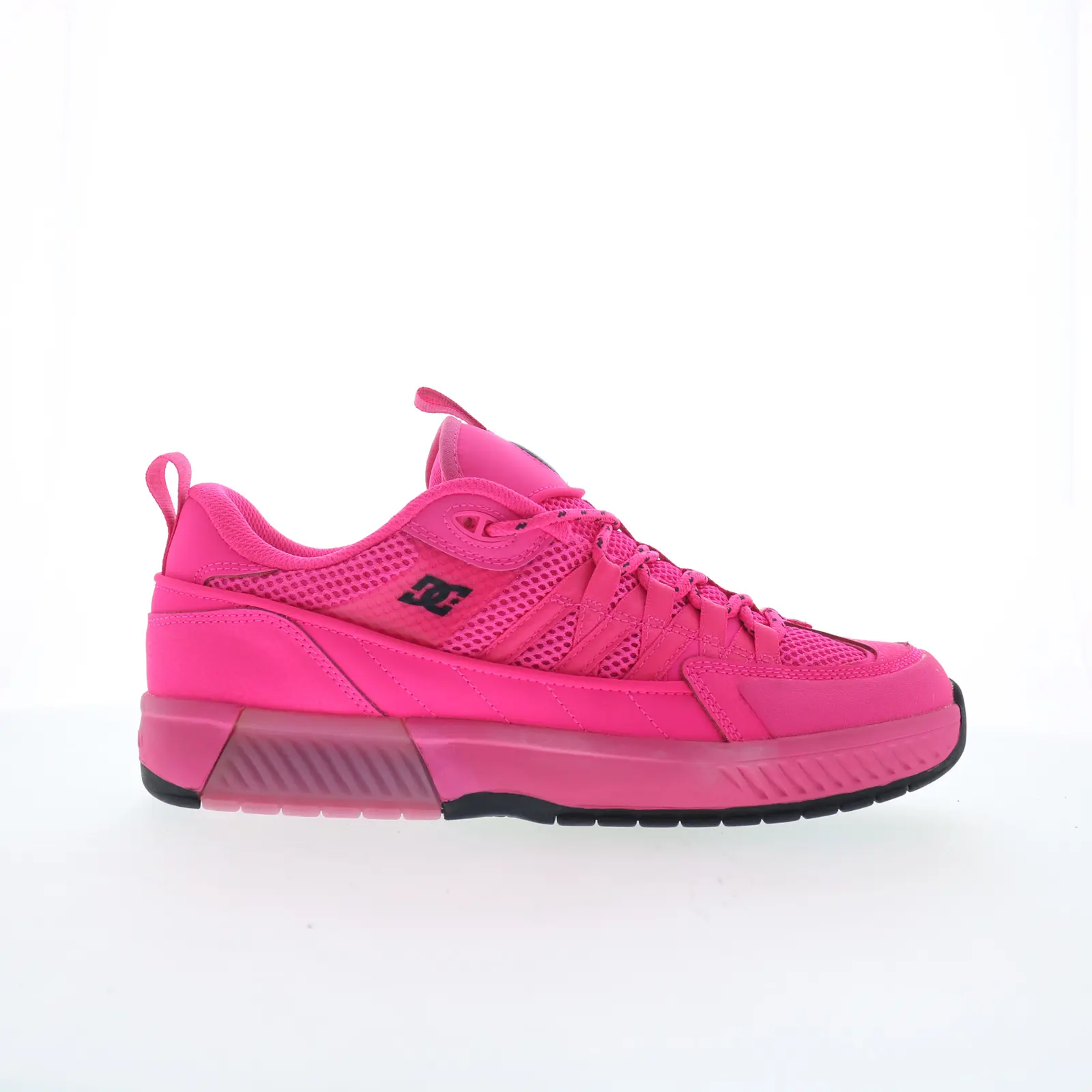 DC Lucien DC01725670-HTPKBK Mens Pink Leather Skate Inspired Sneakers Shoes