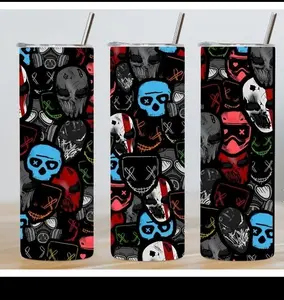 20 oz Skinny Tumbler Book Boyfriends