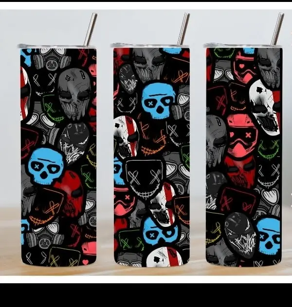 20 oz Skinny Tumbler Book Boyfriends