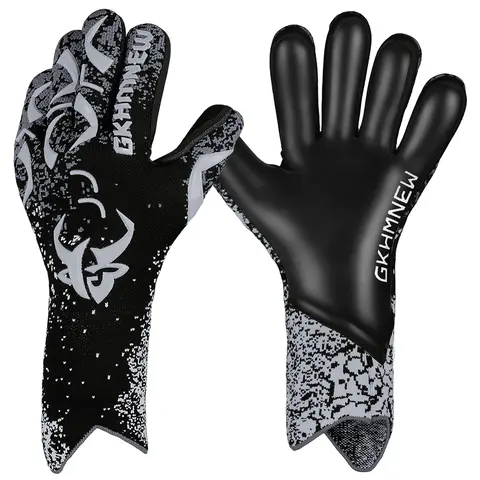 Unisex Football Gloves - 1 Pair Multi-Size Soccer Gloves for Adults, Children, Durable Anti-Slip Latex Palm, Strong Grip, Extreme Control, Breathable, Skin-Friendly High-Game Performance Professional Sports Equipment