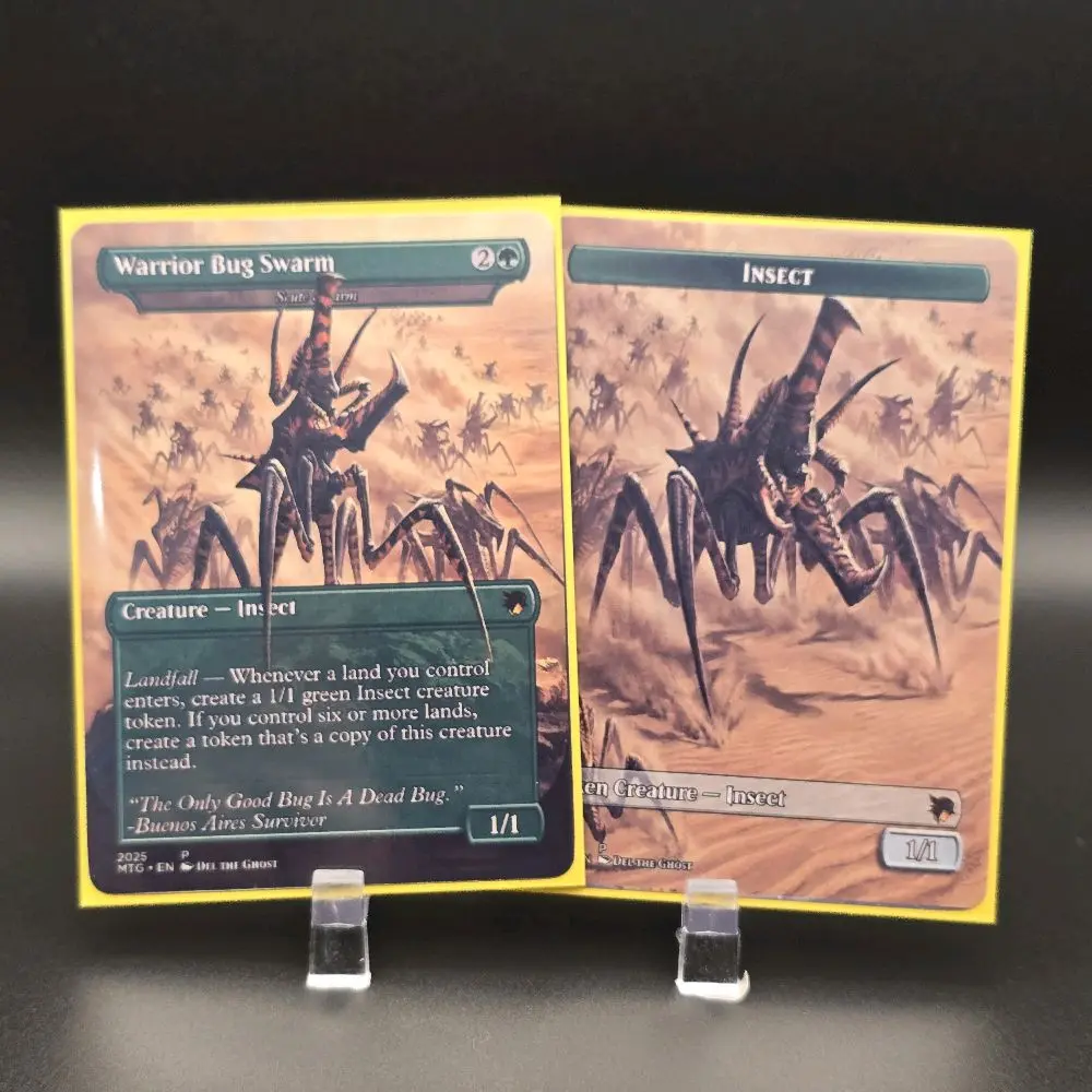 mtg insect cards The Swarmweaver main image 1