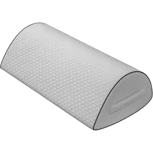 Knee Pillow for Side Sleepers – Ergonomic Memory Foam Leg Pillow for Sciatica, Hip & Back Pain Relief – Bolster Pillow for Back Sleeping, Under Knee Suppor