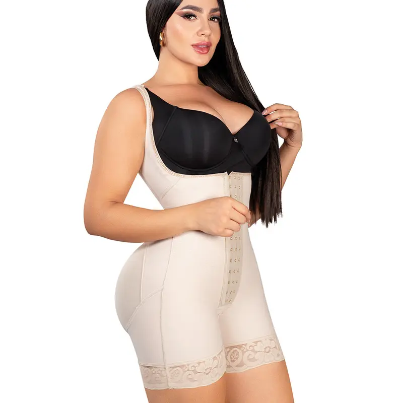 Luxury Hourglass Body Shaper with Gold Clasps, Powernet Plus & Lycra Comfort (LUX-013/LUX-213)