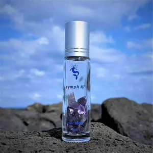 Amethyst Crystal Roller Bottle – Create Your Own Scent to Charge Your Ki