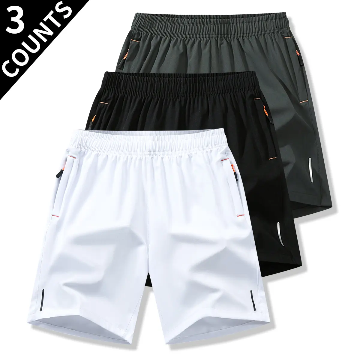 White + Black + Gray