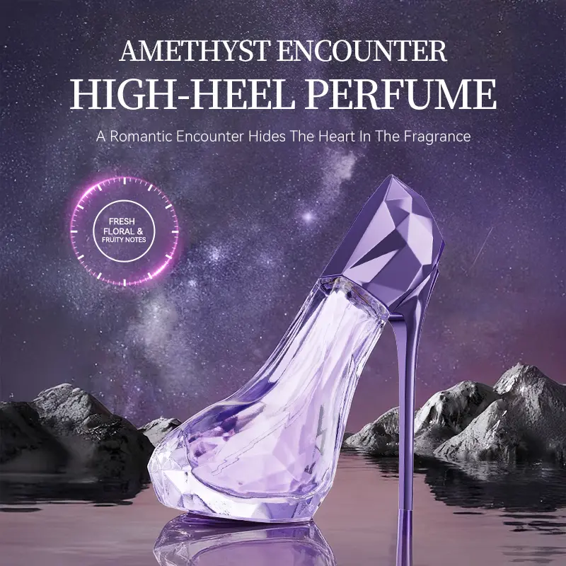 Women's Elegant High Heel Design Perfume Eau de Parfum, EDP Scents, EDP Fragrances, Long Lasting Captivating Fragrance for Daily Wear, Trendy All-match & Exquisite Perfume for Birthday Gift
