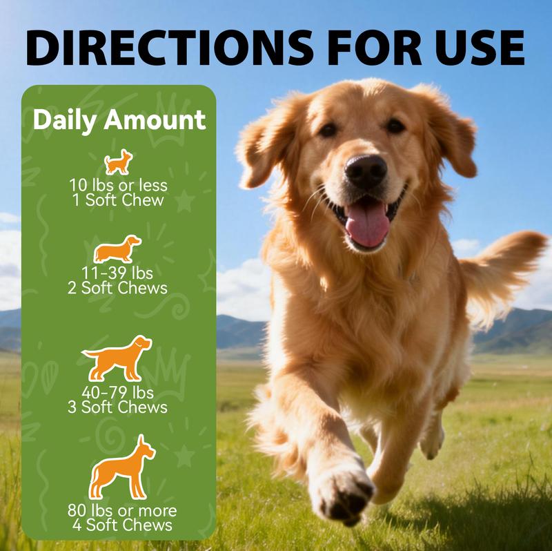 OurCares Generation 2 Insect Bites Prevention for Dogs - 120 Soft Chews Natural Oral Supplement for All Dogs Supports Healthy Skin & Coat Chicken Flavor Pet Daily Chewable