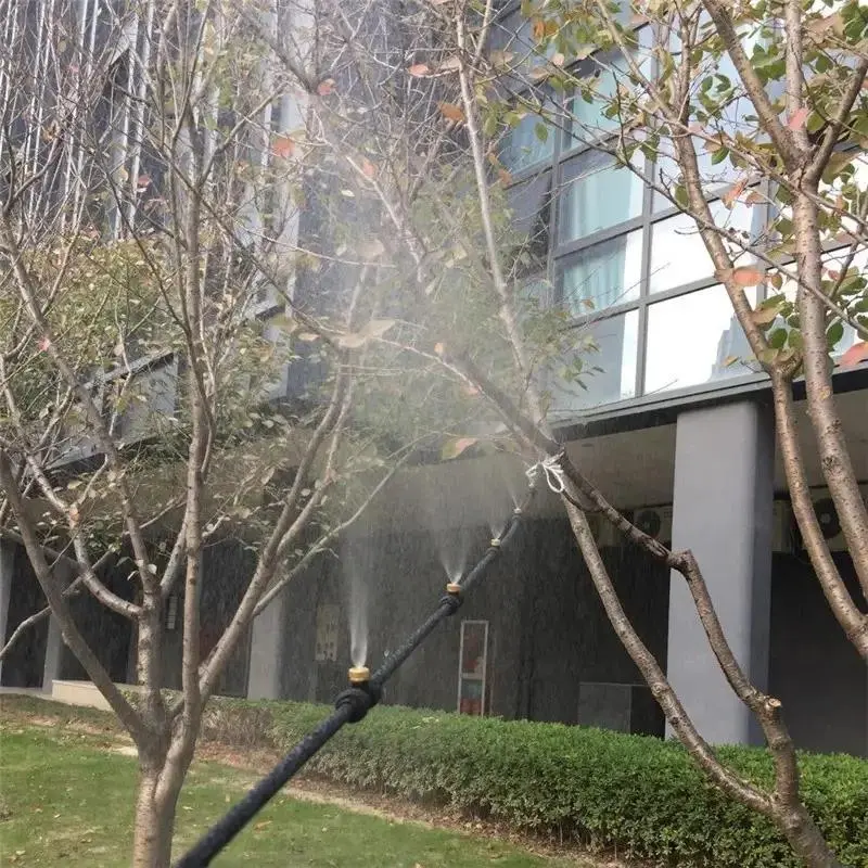 Garden Watering Sprayer, Misting Cooling System, Fan Cooler Patio Garden Water Mister Mist Nozzles, Air Cool Misting System for Garden