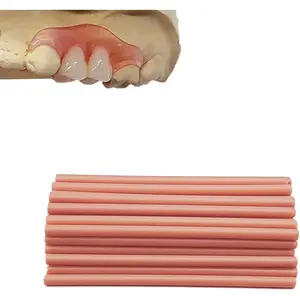 Fake Teeth-Gum Material for Making Temporary Partial or Full Denture,Tooth Fixing Kit for Improving Condident Smile (Light Pink)