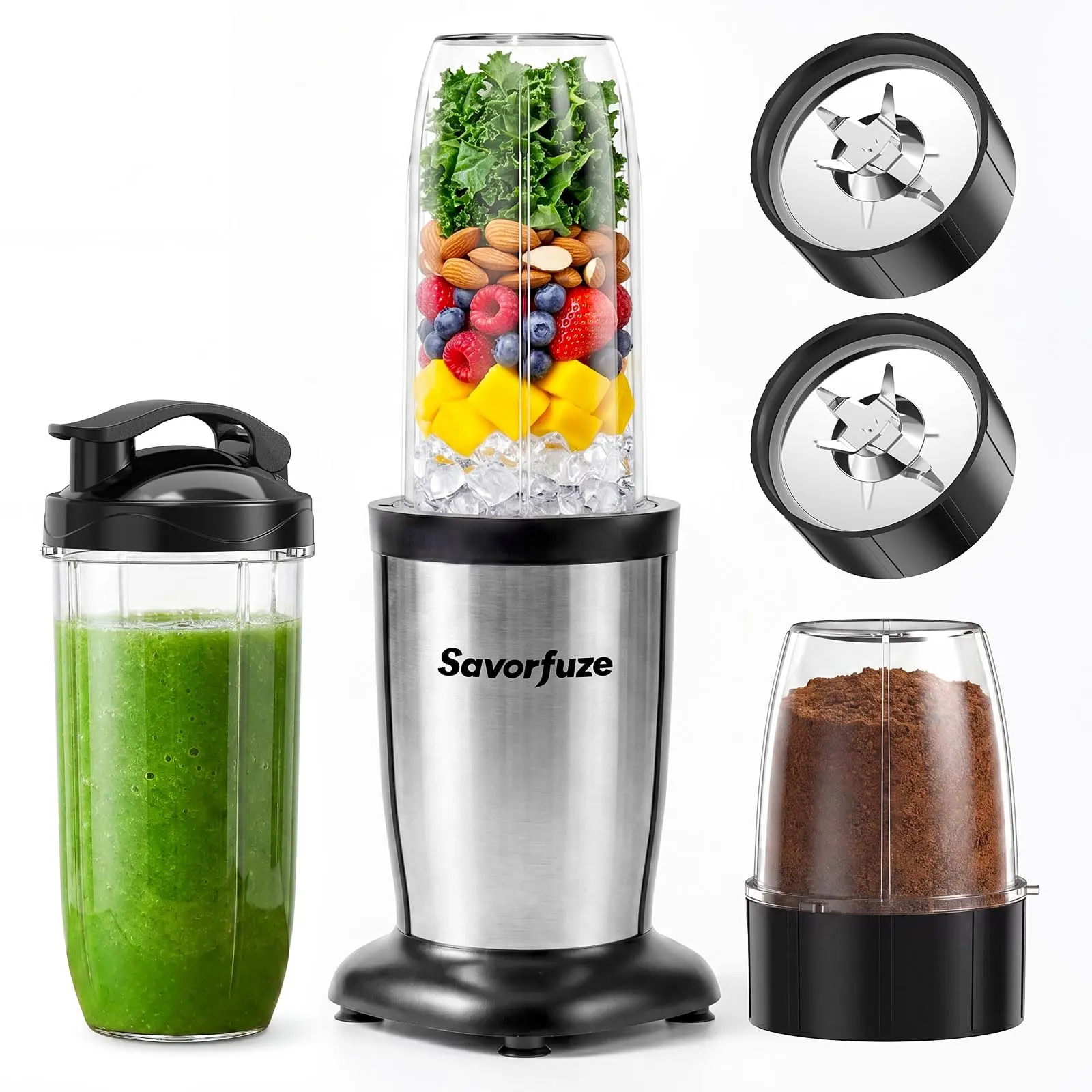 Smoothie Blender, 900W Portable Blenders Smoothies and Shakes