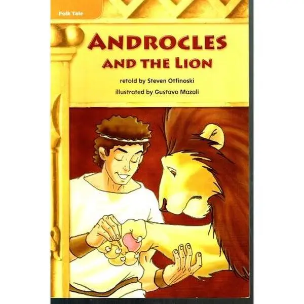 USED Book - Androcles and the Lion - Leveled Reader Library - GR M Benchmark 28 Lexile 360 by Steven Otfinoski (Paperback)